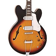 Vintage VSA500PSB ReIssued Semi Acoustic Guitar, Vintage Sunburst