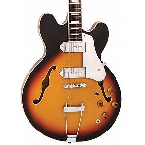 Vintage VSA500PSB ReIssued Semi Acoustic Guitar, Vintage Sunburst