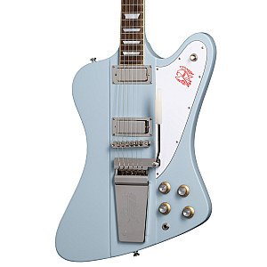 Epiphone 1963 Firebird V Electric Guitar include Hardcase, Frost Blue