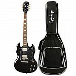 Epiphone SG Standard Ebony Electric Guitar with Gig Bag