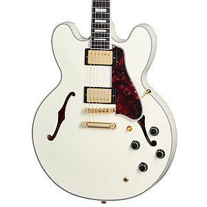 Epiphone 1959 ES 355 Semi Hollowbody Electric Guitar Include Hardcase, Classic White