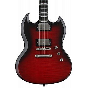 Epiphone SG Prophecy Electric Guitar, Red Tiger Aged Gloss