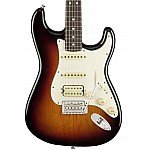 Fender American Performer HSS Stratocaster Electric Guitar, RW FB, 3-Tone Sunburst