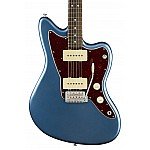 Fender American Performer Jazzmaster, Electric Guitar RW FB, Satin Lake Placid Blue