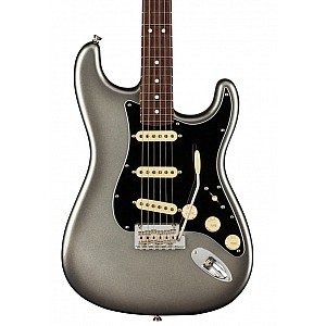 Fender American Professional II Stratocaster Electric Guitar, RW FB, Mercury