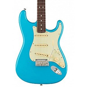 Fender American Professional II Stratocaster Electric Guitar, RW FB, Miami Blue