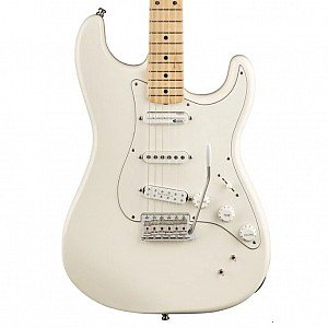 Fender Ed O Brien EOB Sustainer Stratocaster Maple FB, Olympic White