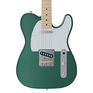 Fender Eross Candra Signature Telecaster Electric Guitar, Maple FB, Sherwood Green Metallic