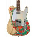 Fender Jimmy Page Dragon Telecaster Electric Guitar, RW FB, Natural