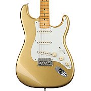 Fender Lincoln Brewster Stratocaster Maple Fingerboard Electric Guitar, Aztec Gold