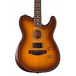 Fender Standard Acoustasonic Telecaster Electric Guitar RW FB, Honey Burst Made in Indonesia