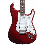 Fender Standard Stratocaster Electric Guitar with White Pickguard Maple FB, Candy Cola Made in Indonesia