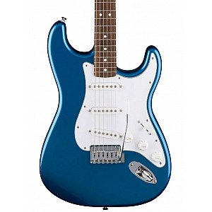 Fender Standard Stratocaster Electric Guitar Laurel FB, Aqua Marine Metallic Made in Indonesia