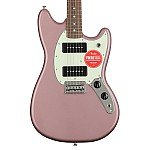 Fender Player Mustang 90 Pau Ferro Fingerboard Electric Guitar Burgundy Mist Metallic