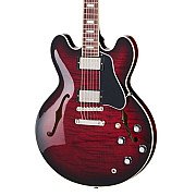 Gibson ES 335 Figured Semi Hollowbody Electric Guitar with Case, Blood Moon Burst