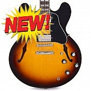 Gibson ES 345 Semi Hollow Electric Guitar, Vintage Burst