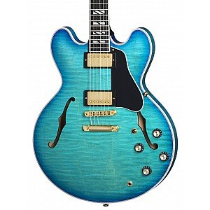 Gibson ES Supreme Semi Hollowbody Electric Guitar with Case, Blueberry Burst