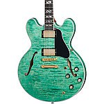 Gibson ES Supreme Semi Hollowbody Electric Guitar with Case, Seafoam Green
