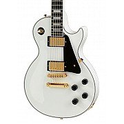 Gibson Custom Les Paul Custom Electric Guitar with Case, Alpine White