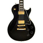 Gibson Custom Les Paul Custom Ebony with Ebony Fingerboard Gloss in Ebony with Case