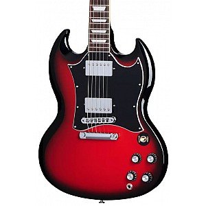 Gibson SG Standard Electric Guitar with Gigbag, Cardinal Red Burst