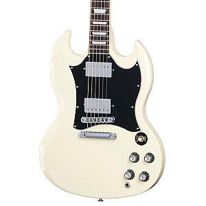 Gibson SG Standard Electric Guitar with Case, Classic White