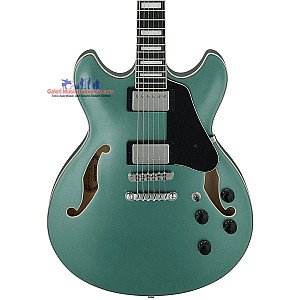 Ibanez AS73 OLM Artcore Series Hollow Body Electric Guitar, Olive Metallic