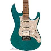 Ibanez AZ2204F-TAB Prestige Transparent Aqua Burst