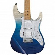 Ibanez AZ224F Premium - Blue Iceberg Gradation & Brown Topaz Burst