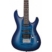 Ibanez GSA60QA TBB Transparent Blue Burst Electric Guitar