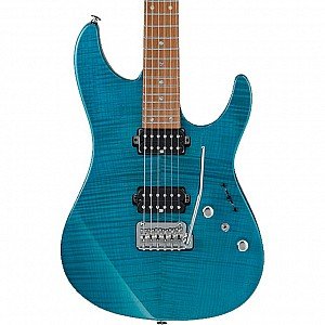 Ibanez MM1-TAB Martin Miller Signature Series Electric Guitar - Transparent Aqua Blue