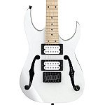 Ibanez PGMM31 WH Paul Gilbert Signature MiKro Electric Guitar, White