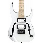 Ibanez PGMM31 WH Paul Gilbert Signature MiKro Electric Guitar, White