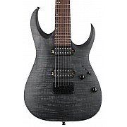 Ibanez Standard RGA742FM Electric Guitar 7 String Solidbody, Transparent Gray Flat