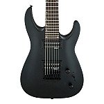 Jackson Dinky Arch Top JS22 7 String DKA HT Electric Guitar, Amaranth FB, Satin Black