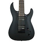 Jackson Dinky Arch Top JS22 7 String DKA HT Electric Guitar, Amaranth FB, Satin Black