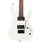 Jackson Dinky JS11 Electric Guitar, Amaranth FB, Snow White