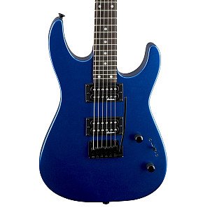 Jackson Dinky JS12 Electric Guitar, Amaranth FB, Metallic Blue