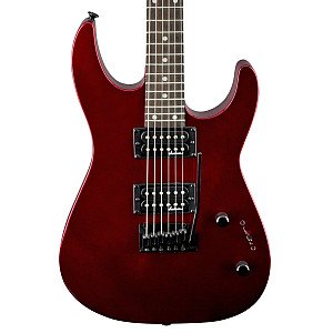 Jackson Dinky JS12 Electric Guitar, Amaranth FB, Metallic Red