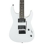 Jackson JS Series Dinky JS12 Electric Guitar, Amaranth FB, White