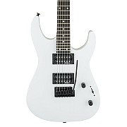 Jackson JS Series Dinky JS12 Electric Guitar, Amaranth FB, White