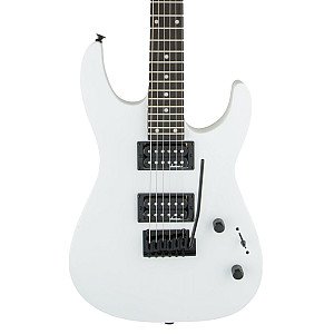 Jackson Dinky JS12 Electric Guitar, Amaranth FB, White