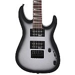 Jackson JS Series Dinky Minion JS1X Electric Guitar, Amaranth FB, Metallic Silver Burst