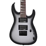Jackson Dinky Minion JS1X Electric Guitar, Amaranth FB, Metallic Silver Burst