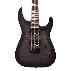 Jackson Dinky Arch Top JS32Q DKA HT Electric Guitar, Amaranth FB, Transparent Black Burst
