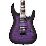 Jackson JS Series Dinky Arch Top JS32Q DKA HT Electric Guitar, Amaranth FB, Transparent Purple Burst