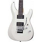 Schecter C6 FR Deluxe SWHT Satin White Electric Guitar