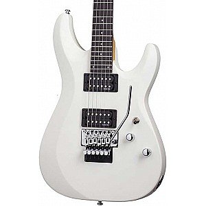 Schecter C6 FR Deluxe SWHT Satin White Electric Guitar