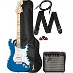 Squier Affinity Stratocaster HSS Guitar Pack, Maple FB