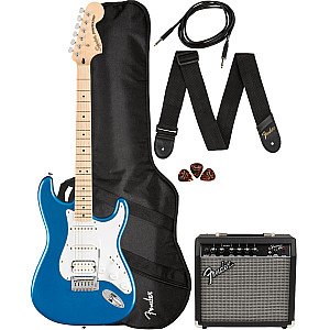 Squier Affinity Stratocaster HSS Guitar Pack, Maple FB